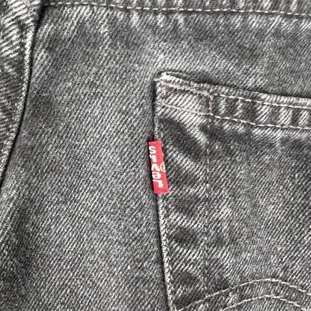 Vintage Levis Jeans‎ Mens 38x30 Black Faded 550 Relaxed Straight Y2K Denim USA - Picture 8 of 14